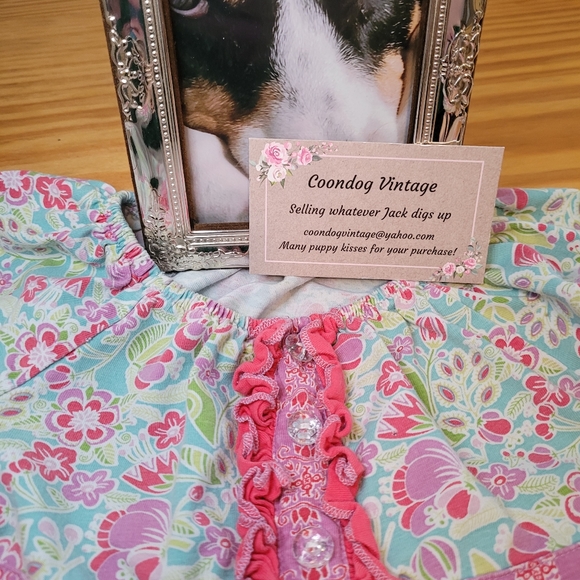 Ruffled Floral Dress - Picture 3 of 4